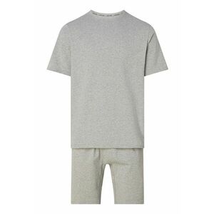 Pijama cu pantaloni scurti si buzunare laterale - din amestec de bumbac imagine