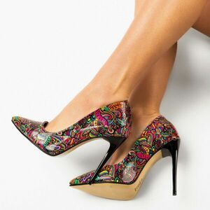 Pantofi dama Sonia Multicolor 5 imagine