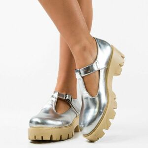 Pantofi Casual Lybon Argintii imagine
