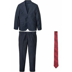 Costum (3piese): sacou, pantaloni, cravată imagine
