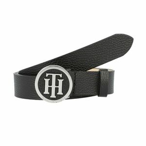 TOMMY HILFIGER Curea negru / argintiu imagine