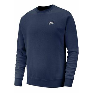 Nike Sportswear Bluză de molton albastru marin / alb imagine