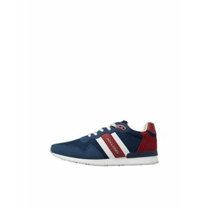 JACK & JONES Sneaker low albastru închis / roșu / alb imagine