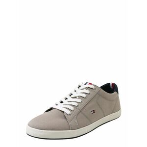 TOMMY HILFIGER Sneaker low 'ICONIC' bleumarin / gri piatră / roși aprins / alb imagine