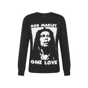 Mister Tee Bluză de molton 'Bob Marley One Love' negru / alb imagine