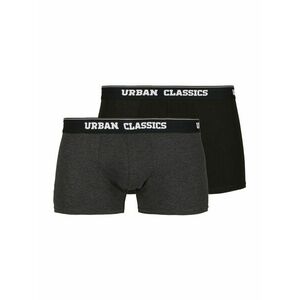 Urban Classics Boxeri gri grafit / negru / alb imagine