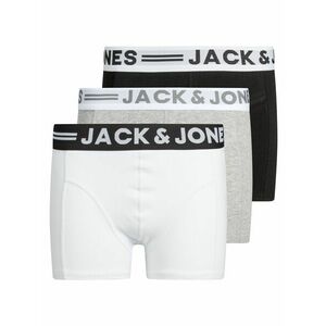 JACK & JONES Chiloţi gri / negru / alb imagine