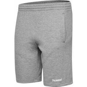 Hummel Pantaloni sport gri amestecat / alb imagine