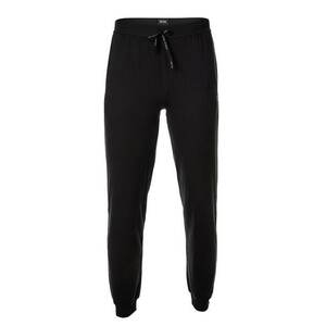 BOSS Black Pantaloni de pijama gri / negru / alb imagine