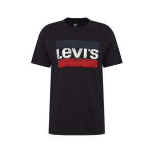 LEVI'S Tricou bleumarin / roșu / negru / alb imagine