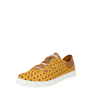 COSMOS COMFORT Pantofi cu șireturi maro / galben imagine