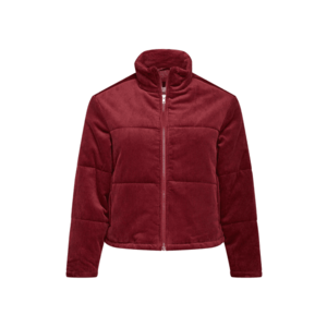 Urban Classics Geacă de primăvară-toamnă 'Corduroy Puffer Jacket' roșu burgundy imagine