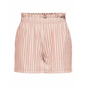 ONLY Pantaloni rosé / alb imagine