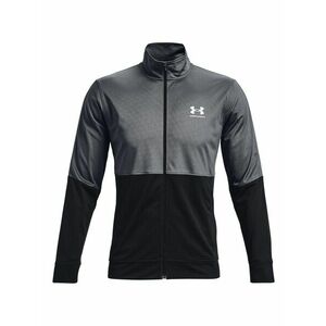UNDER ARMOUR Bluză cu fermoar sport gri închis / negru / alb imagine