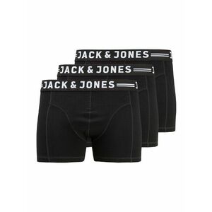Jack & Jones Plus Boxeri 'Sense' negru / alb imagine