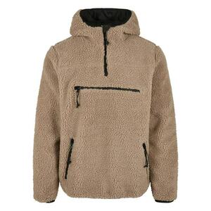 Brandit Jachetă fleece ' Teddyfleece Worker' maro cămilă imagine