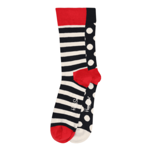 Happy Socks Șosete bleumarin / roșu / alb imagine