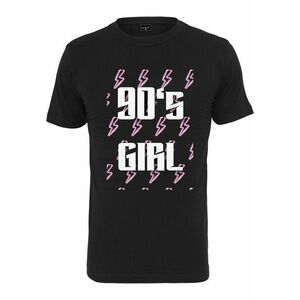 Merchcode Tricou '90ies Girl' lila / mov pastel / negru / alb imagine