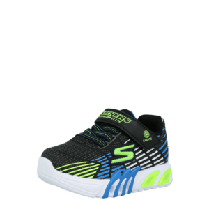 SKECHERS Sneaker albastru / verde limetă / negru / alb imagine