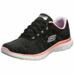 SKECHERS Sneaker low gri / roz / negru / alb imagine