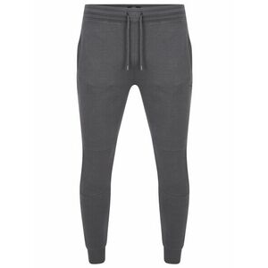 Threadbare Pantaloni gri închis / negru imagine