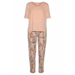 LASCANA Pijama portocaliu / roz / roz pal imagine