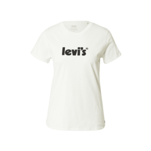 LEVI'S Tricou 'THE PERFECT TEE NEUTRALS' negru / alb imagine