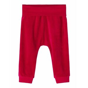 NAME IT Pantaloni 'Rasan' roz pudră / roșu rodie / alb imagine