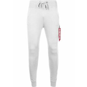 ALPHA INDUSTRIES Pantaloni 'X-Fit' roșu / alb murdar imagine