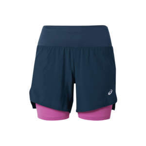 ASICS Pantaloni sport 'ROAD' albastru pastel / roz imagine