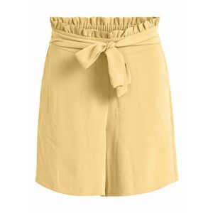 VILA Pantaloni 'Rasha' galben deschis imagine