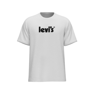 LEVI'S Tricou 'SS RELAXED FIT TEE NEUTRALS' negru / alb imagine