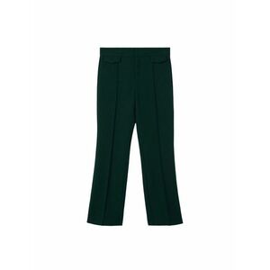 MANGO Pantaloni cu dungă 'Jess' verde închis imagine