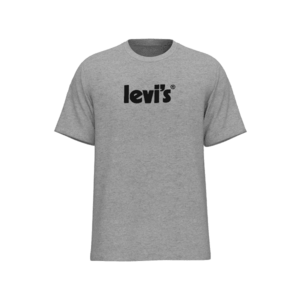 LEVI'S Tricou 'SS RELAXED FIT TEE GREYS' gri amestecat / negru imagine