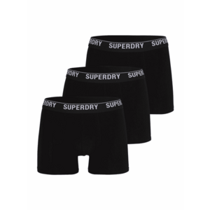 Superdry Boxeri negru / alb imagine