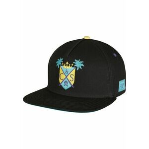 Cayler & Sons Șapcă 'Miami Crest' albastru deschis / galben / mov neon / negru imagine