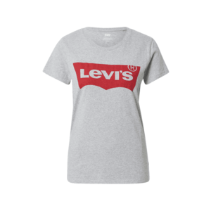 LEVI'S Tricou 'THE PERFECT TEE GREYS' gri amestecat / roșu imagine
