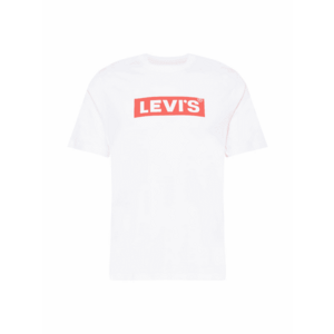 LEVI'S Tricou 'SS RELAXED FIT TEE NEUTRALS' roșu / alb imagine