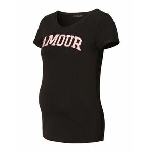 Supermom Tricou 'Amour' roz / roz deschis / negru imagine