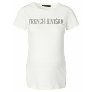 Supermom Tricou 'French Rivera' gri / alb imagine
