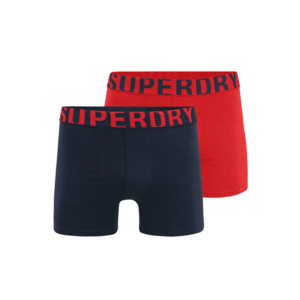 Superdry Boxeri albastru noapte / roșu burgundy imagine