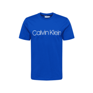 Calvin Klein Tricou albastru regal / alb imagine