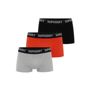 Superdry Boxeri gri amestecat / roșu deschis / negru / alb imagine