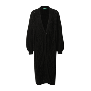 UNITED COLORS OF BENETTON Palton tricotat negru imagine