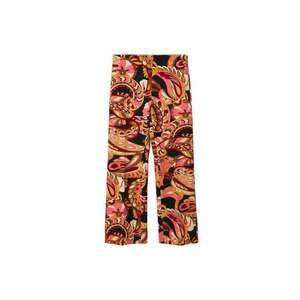 MANGO Pantaloni cu dungă mai multe culori / roz / negru imagine