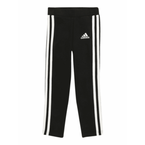 ADIDAS SPORTSWEAR Pantaloni sport negru / alb imagine