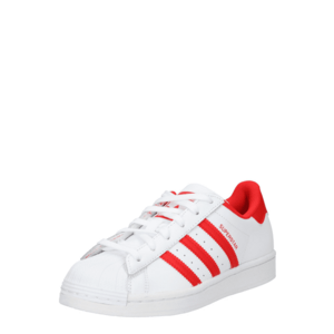 ADIDAS ORIGINALS Sneaker low 'Superstar' roșu / alb imagine