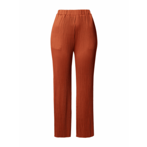 KnowledgeCotton Apparel Pantaloni 'POSEY' portocaliu homar imagine
