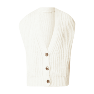 Rich & Royal Geacă tricotată alb natural imagine