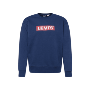 LEVI'S Bluză de molton 'T3 RELAXED GRAPHIC CREW MULTI-COLOR' albastru / roșu deschis / alb imagine